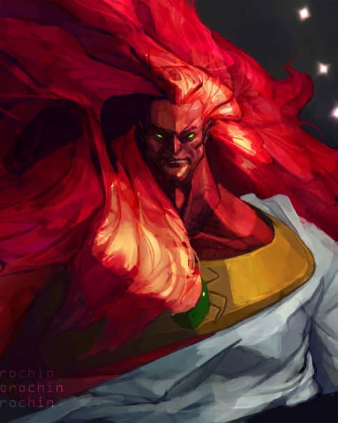 Pre-Crusade Magnus the Red by Alexey Potorochin 
