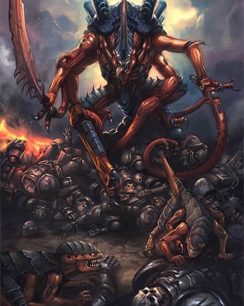 Scion of Dagon by Damien Mammoliti 