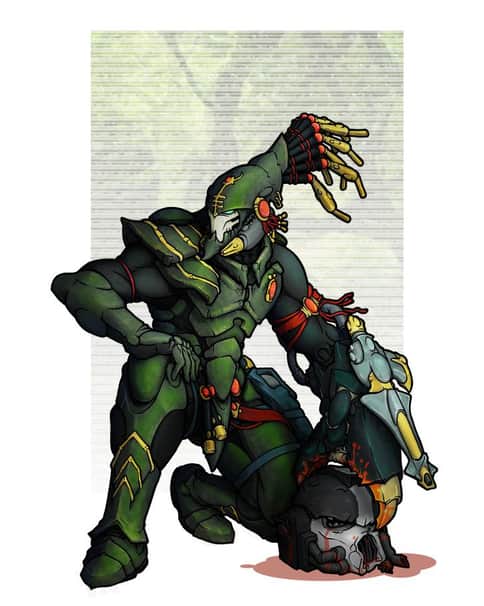Crouching Scorpion by Dicey June 