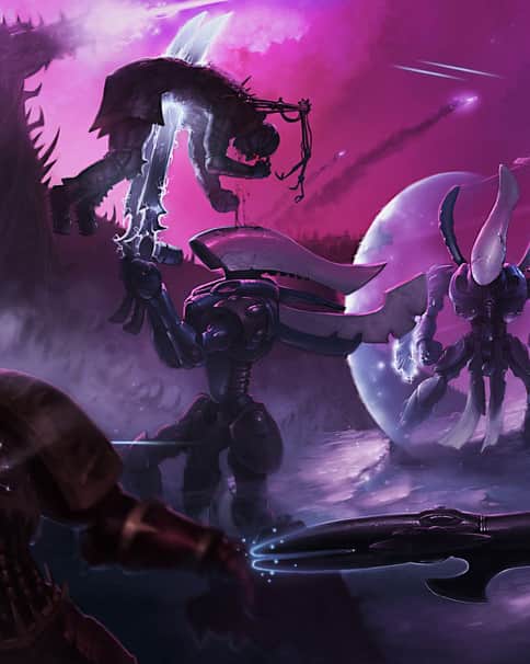 Eldar vs Chaos by Zachary Piper Eldar vs Chaos by Zachary Piper