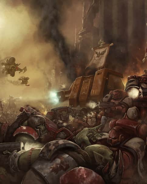40k Battle by Adrián Prado 