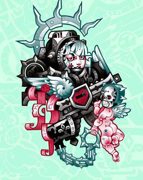 Adepta Sororitas by Killkenny Kat