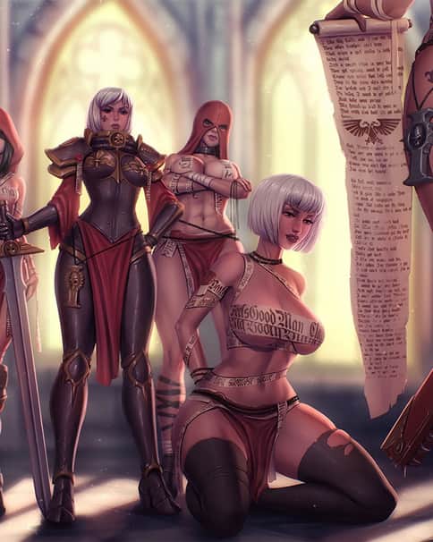 Adepta Sororitas by Personal Ami 
