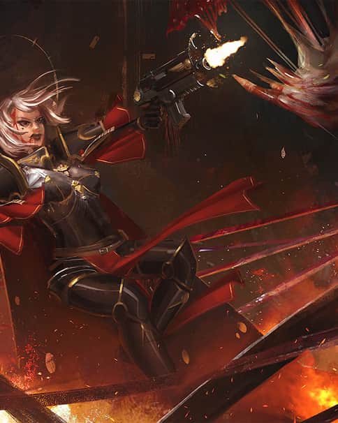 Adepta Sororitas by Jon Dunham