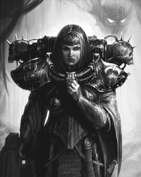 Adepta Sororitas Ardel Mane by Orniris Terensi 