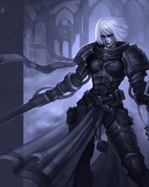 Adepta Sororitas by Tamara Bakhlycheva 
