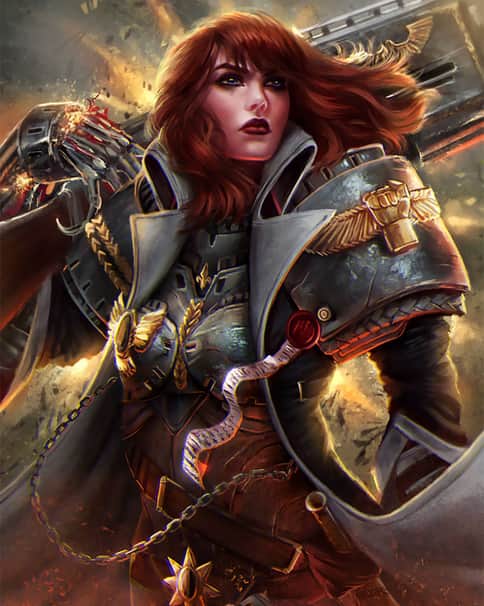 Adeptus Arbites: Jules by Dena Helmi 