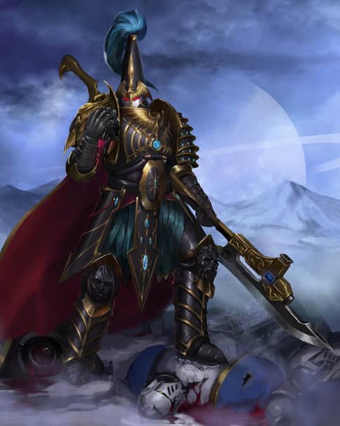 Adeptus Custodes by Aleksey Bashlay 
