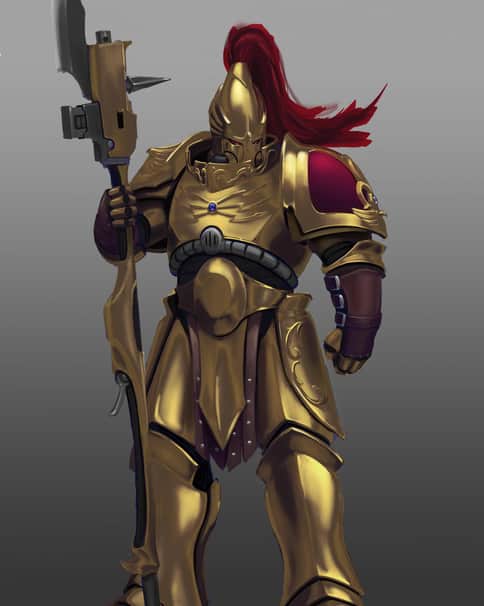 Adeptus Custodes by Konstantin Void 