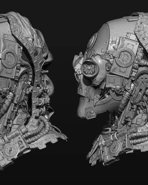 Adeptus Mechanicus by Pavel Zolotko 