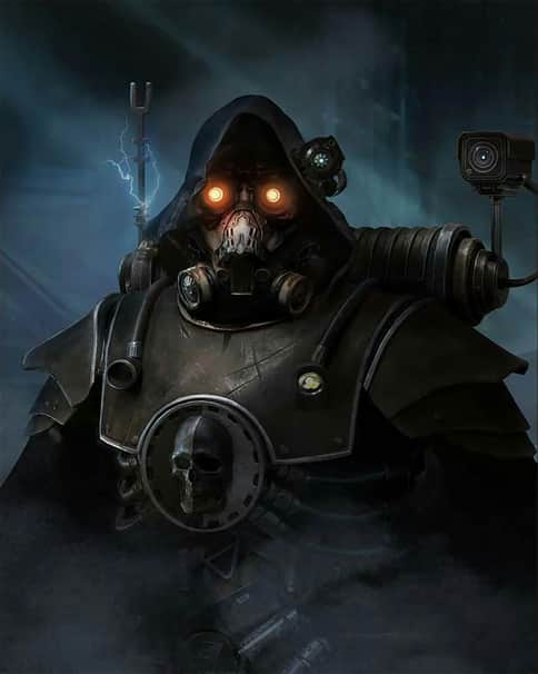 Adeptus Mechanicus Skitarii by David Sondered 
