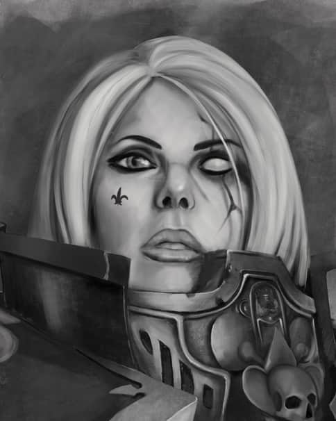 Adeptus Sororitas by Tom Parrish