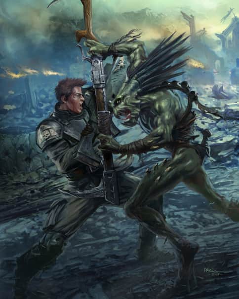 Against the Xenos by Ilich Henriquez 
