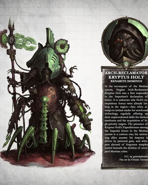 Arch-Reclamator Kryptus Holt by Orniris Terensi Arch-Reclamator Kryptus Holt by Orniris Terensi