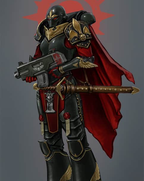 Battle Sister Armor by Tony Warne 