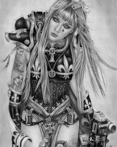 Battle Sister Eden by Kalgoras