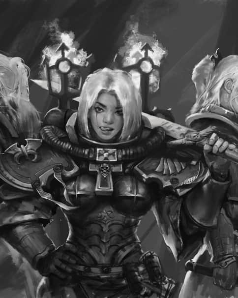 Battle Sister Squard by Yang Zheyy 