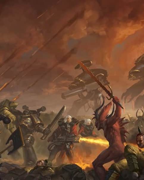 Battle for Cadia by Johan Grenier 