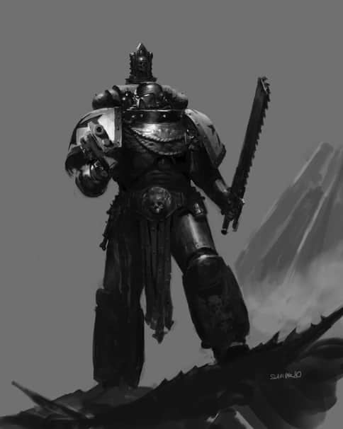 Black Templar by Misha Savier 