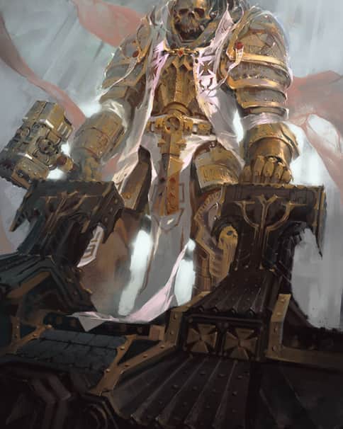 Black Templar Paladin by Michal Sztuka 