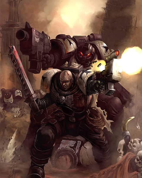 Black Templars by Tze Kun Chin 