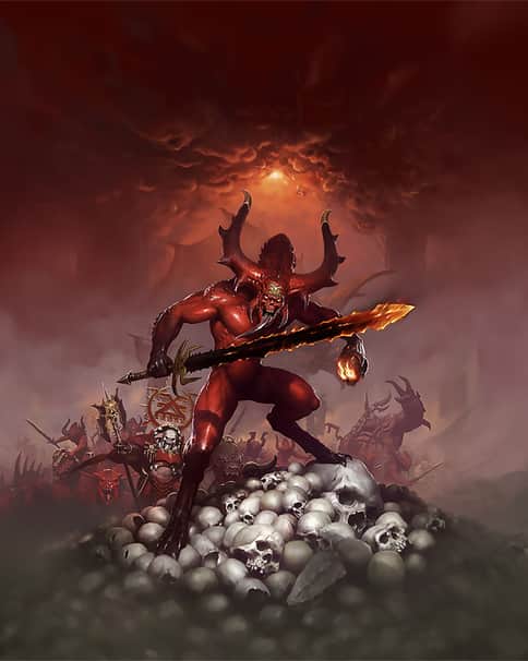 Blades of Khorne by Mark Holmes 