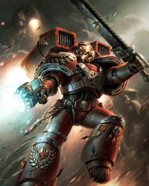 Blood Angels Codex by Raymond Swanland 