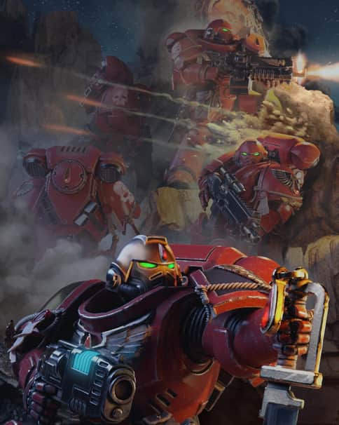 Blood Angels Intercessors by Andrey Sarafanov