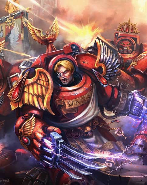Blood Angels Terminators by Maxim Timofeev 