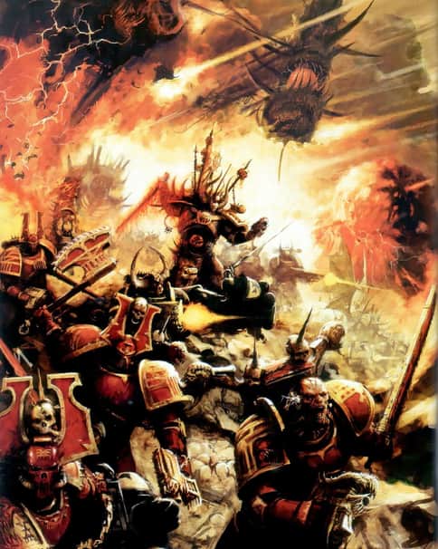 Blood for the Blood God by Unknown Artists
