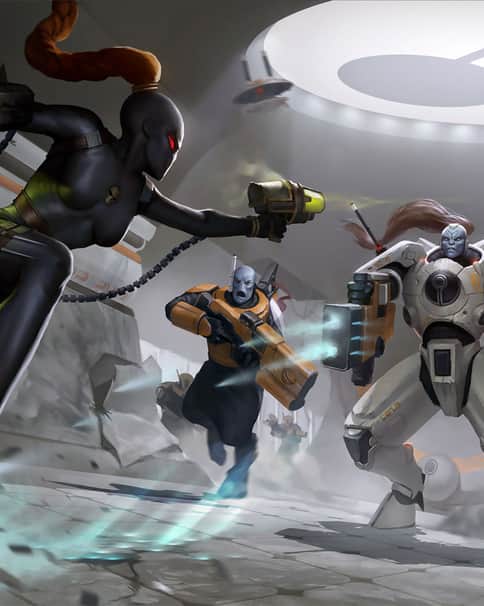 Callidus vs Shadowsun by Akim Kaliberda 