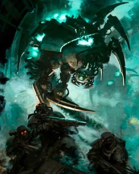 Canoptek Wraith by Paul Dainton 