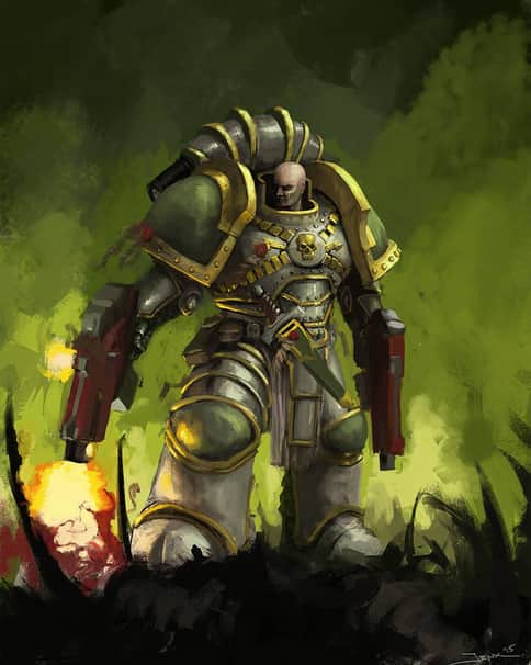 Captain Grulgor by Rob Jenx 