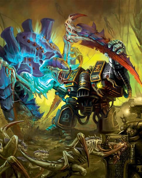 Carnifex vs Dreadnought by Unknown Artists