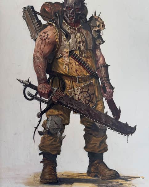 Chaos Cult Enforcer by Karl Kopinski 