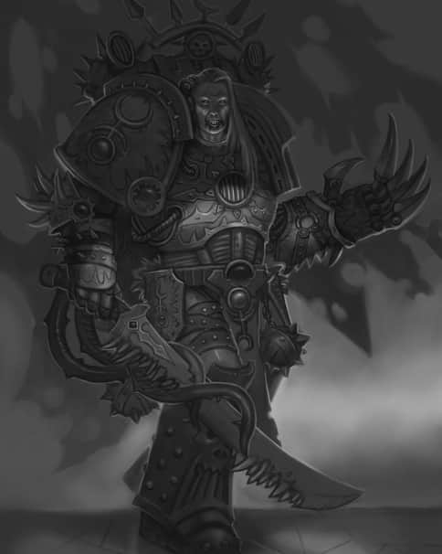 Chaos Marine by Konstantin Emelyanov 