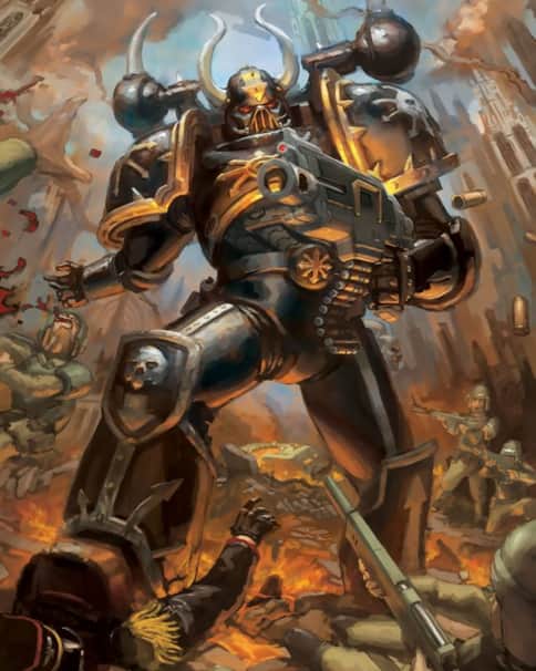 Chaos Space Marine by Jeff Zhang 