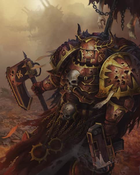 Chaos Space Marine by Jens Lindfors 