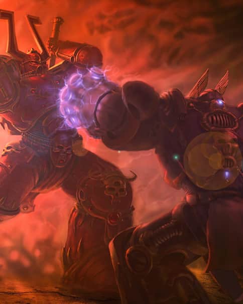 Chaos Space Marine vs Space Marine by ListenerKz