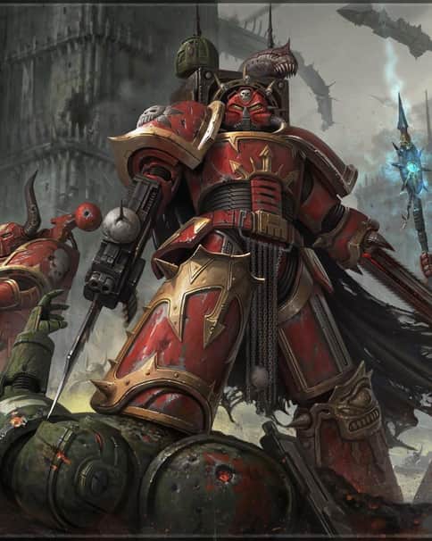 Chaos Space Marines by Roman Tishenin 