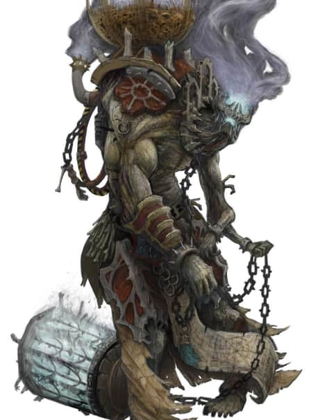 Chaos Thrall Giant by Thomas Mack 