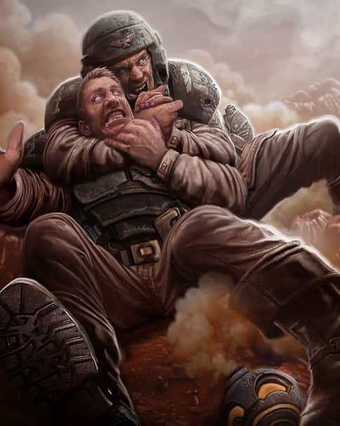 Choke Hold by Víctor Manuel Leza Moreno 