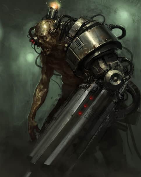 Combat Servitor by Karl Kopinski 