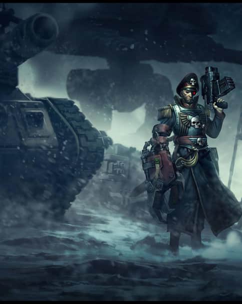 Commissar Sebastian Yarrick by Phroilan Gardner