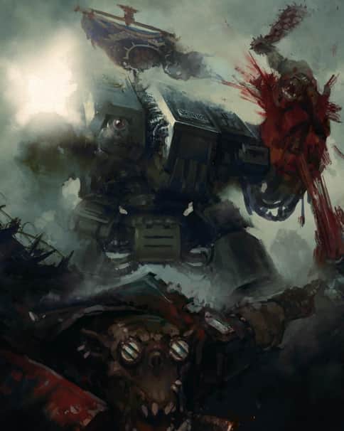 Crimson Fist Dreadnought by Max FitzGerald 