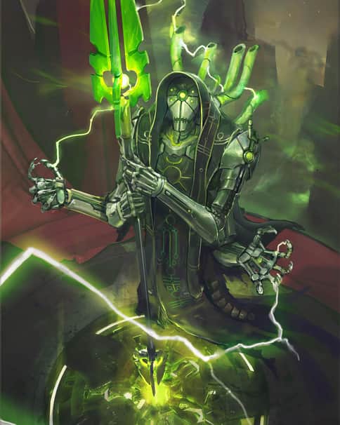 Cryptek Necron by Travis Anderson 