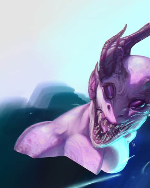 Daemonette of Slaanesh by Ruslan Korovkin 