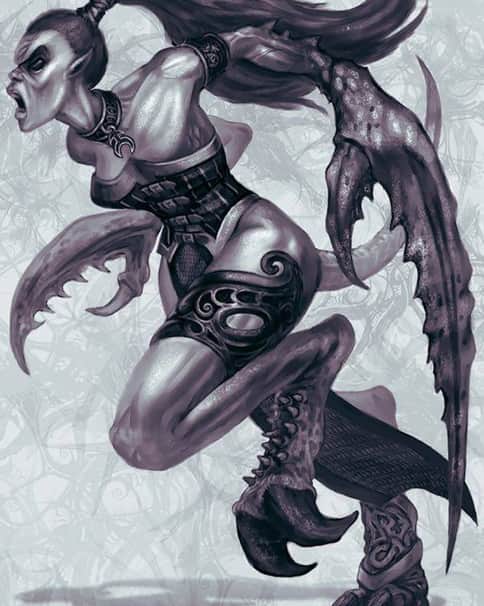 Daemonette of Slaanesh by Jacob Atienza 