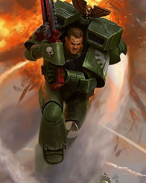 Dark Angel Assault Marine by Jake Murray Dark Angel Assault Marine by Jake Murray