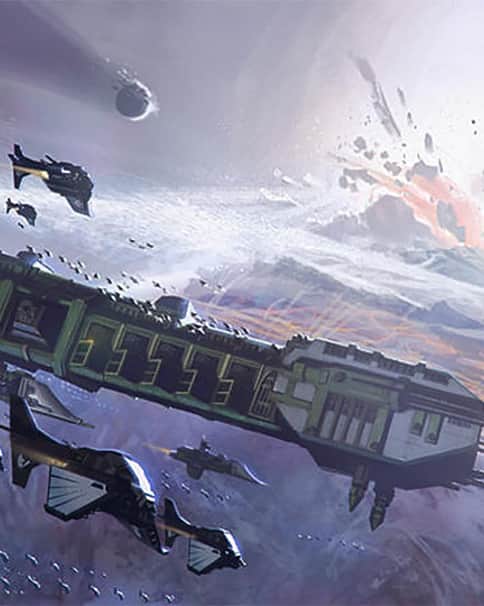 Dark Angels Bombardment by Jake Murray